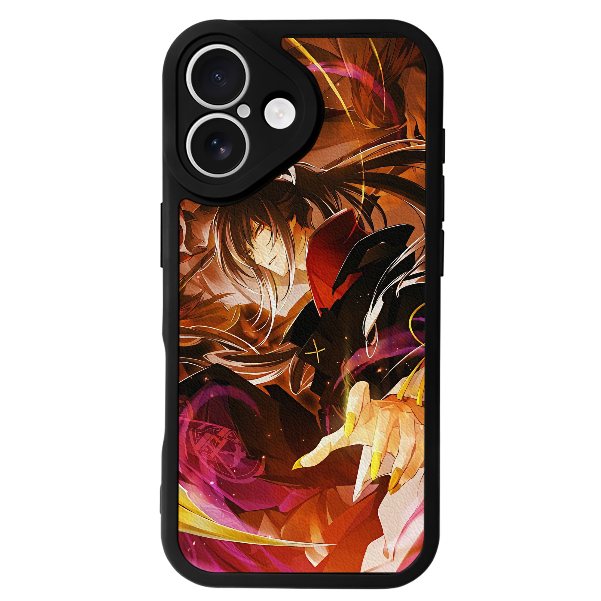 （画像用） 刀剣乱舞 Touken Ranbu 【iPhone 16シリーズ対応】シリコンスマホケース（レザー調） 材質：シリコン